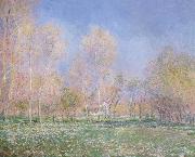 Claude Monet Spring in Giveryny Germany oil painting artist
